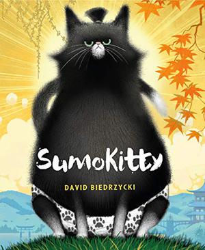 picture book cover with large black cat
